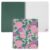 Steel Mill & Co. Medium Spiral Floral Notebook, Secret Garden Floral