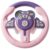 Steering Wheel Toy, Kids Steering Wheel with 360° Rotation, Interactive Sounds & Educational Content for Home Use