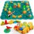 STEM Board Games Kids Toys, Maze Brain Teaser Puzzles Learning Games, Logic Road Track Building Blocks Educational Montessori Preschool Birthday Boys Girls Gifts for Kids Ages 3 4 5 6 7 8 Year Old