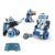STEM Building Toys 138 Pieces Educational Robot Kit with Solar Power and Saltwater Energy for Logic Building Games and Creative Construction Set Projects for Kids (3in1)