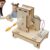 STEM Generator Kit, Hand Cranked Science Toy, Wooden Building Kit, Educatio