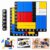 STEM Logic Puzzle Game Race to Fill Grid Brain Teaser Dice Game, 46,000+ Random Challenges, Strategy Board Game Educational Toys for Travel, Back to School, Family Game Night Kids 8+ (2 Players)