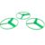 Stem Source 3-Count Replacement Fans for Snap Circuits Projects Compatible with 6SCM1F ClassPack & Standard Motor Modules – Essential Spare Parts for Schools & Hobbyists (Green Glow)
