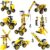 STEM Toys Kids Building Toys – 100 Piece 8-in-1 DIY Learning Construction Toy Set, Educational Kids Building Toys for Boys and Girls Mechanical Engineering Gifts Sets for Ages 5 6 7 8 9 + Years Old