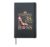 Stepping into my 38th Birthday Like A Boss Hardcover Journal, Black