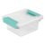Sterilite 6-Pack Clip Box, Stackable Clear Plastic Bins with Latching Lids, Mini – Writing, Arts or Crafts Supplies Storage Containers for Home, Office, Classroom and Workshop Organization