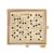 STERLING Wooden Labyrinth Marble Maze Game, Large 12.75″ x 11.5″ Tilt Maze Game Board with 60 Waypoints and Marble Balls Included, for Kids and Adults 6 Years and Up