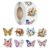 Sticker Adhesive Labels 500Pcs Decorative Envelope Seal Sticker for Gift, Wedding, Birthday, Party Decorative Envelope Seal