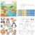 Sticker Packs Kids 2-in-1 Mosaic – – – Coloring Learning Craft Kits Cute |