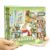 Sticker Therapy Book Rabbit Dream 3D Miniature Scene 10 Shops 23x20cm Cute Decor Sticker Set (Colorful)