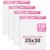 Sticky Easel Pad – 25 x 30 Inche Flip Chart Paper for Teachers, Super Sticking Power & Bleed-Resistant – Self-Stick Easel Paper for Office, School, Classroom Supplies, 30 Sheets/Pad, 4 Pads/Pack