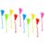 Sticky Foot Toy Bulk – 10-Piece Stretchy Sticky Fidget Toys, Elastic Pinchi