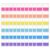 Sticky Note Flags Colorful Indexes Tabs Indexes Flags Bright Color Page Sticker Clear Page Maker Bookmarks PET Sticky Notes