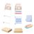 Sticky Note Holder, Monitor Memo Board, Cute Sticky Note Board for Desk, Includes 200 Notes, Desk Organizer, Funny Duck “Silly Teachers Build Character”
