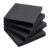 Sticky Notes 3×3 inch, Self-Adhesive, 4 Pads, 90 Sheets/Pad (Black)