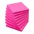Sticky Notes 3×3 in, Self-Adhesive, 8 Pads, 80 Sheets/Pad (Rose Red)