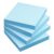 Sticky Notes 3×3 in, Self-Adhesive Note, 4 Pads, 100 Sheets/Pad, Light Blue