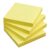 Sticky Notes 3×3 in, Self-Adhesive Note, 4 Pads, 100 Sheets/Pad (Yellow)