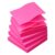 Sticky Notes 3×3 Pop Up with Bright Colors (Rose Red), 4 Pads 90 Sheets/Pad