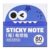 Sticky Notes 80 Sheets Smooth Writing – Stationery Strong Adhesion Stick
