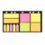 Sticky Notes, Repositionable Paper, Size to 1