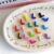Stiesy Approx 239Pcs Colorful L Letter Acrylic Beads European Alphabet Bead