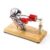Stirling Engine Kit, ENJOMOR Gamma Hot Air Stirling Engine Generator with LED Lights for STEM Learning & Physical Experiment Demonstration