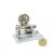 Stirling Engine Kit, Mini Alpha-Type Horizontal Oppose Hot Air Stirling External Combustion Engine for STEM Learning & Physical Experiment Demonstration