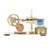 Stirling Engine Model Kit Educational LED Light Physics Toy