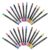 STOBAZA 12pcs Dual Tip Dual Color Water Based Art Marker Pens