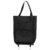 STOBAZA Foldable Wheeled Shopping Bag Large Capacity Black for Travel