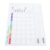 STOBAZA Removable Dry Erase Board Sticker Monthly Planner with Flexible Layout Planning and No Residue Adhesion, PVC Material Whiteboard Sheet for Office Meetings and School Classrooms