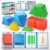 stochastic box Set of 2 Base Ten Blocks Plastic 306 pcs Place Value Blocks Math Manipulatives Kindergarten Counting Cubes for Kids Math Early Counting Math Toy for 1st Grade