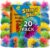 Stocking Stuffers & Sensory Toys for Kids 20 Pack – Boo Basket Stuffers For Kids Ages 4 5 6 7 8 9 Year Old Gift Idea – Best Birthday Toddler Gifts for Boys & Girls – Monkey Pom Balls Fidget Toys Party