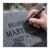 Stone Touch-Up Pen, Golden Tombstone Marker Pen (Black)