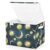 Storage Boxes with Lids, Gold Celestial Moon Sun Stars Large Storage Basket Organizer Shelves Cube Bin Toy Clothes Underbed