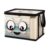 Storage Box with Lid Large Clear Double Handles
