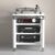 Storage Cabinet & DVD Tower – Modern AV Stand Corner Shelf TV Stand Home Theater Entertainment Center Stylish Media Storage Solution