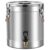 Storage Containers, 304 Stainless Steel Milk Can with Faucet, Bucket Tote Jug with Sealed Lid Heavy Duty for Milk and Wine Liquid Storage for rice flour sugar grain coffee bean storage(20L)