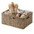 StorageWorks Large Wicker Baskets for Organizing, Seagrass Storage Basket with Built-in Handles for Pantry, Entryway, Living Room, 1 Pack