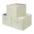 StorageWorks Storage Basket for Shelves, Light Green, Extra Large, 3-Pack