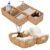StorageWorks Water Hyacinth Storage Baskets Set