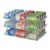 STORICANS Can Organizer For Pantry, Adjustable Height And Width Canned Goods Organizer, Roller Soup Can Organizer Holds Up to 36 Cans for Kitchen Cabinet or Refrigerator(CLear 3 Tier)