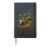 St. Patricks Day Bull Rider Cowboy Rodeo Lucky Shamrock Hardcover Journal, Black
