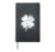 St Patrick’s Day Distressed Shamrock t shirt Hardcover Journal, Black