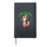 St Patricks Fox – Lucky Fox Hardcover Journal, Black