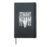 Straight Outta Texas 1845 for proud Texans Hardcover Journal, Black