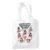 Stranger Things Tales From 85 Character Vines Grocery Travel Reusable Tote Bag, White, 38X42Cm