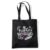 Stranger Things Tales From 85 Hic Scribble Grocery Travel Reusable Tote Bag, Black, 38X42Cm