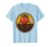 Strawberry Plant Underground Roots Illustration T-Shirt, Men, Baby Blue, XX-Large
